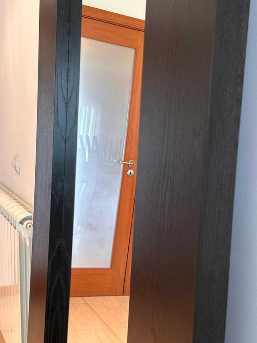 Espelho com Moldura em Madeira