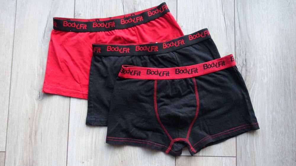 Bokserki BodyFit Angelo Litrico - 3 sztuki - rozmiar S