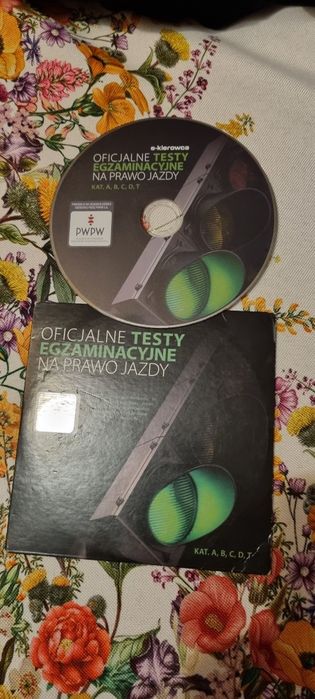 Płyta CD egzamin kat B