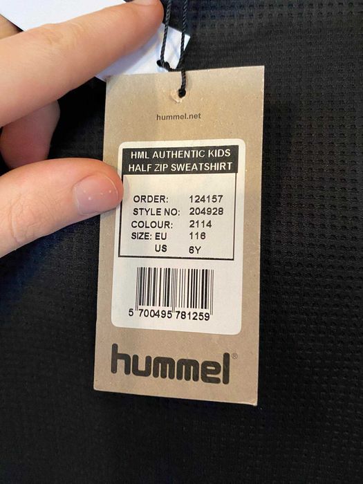 Bluza Hummel 116 kolor czarny,