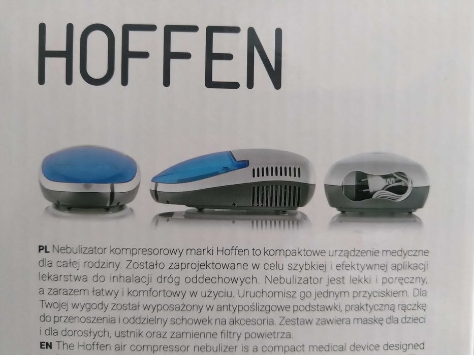 OKAZJA Nebulizator kompresorowy inhalator + akcesoria Wysyłam