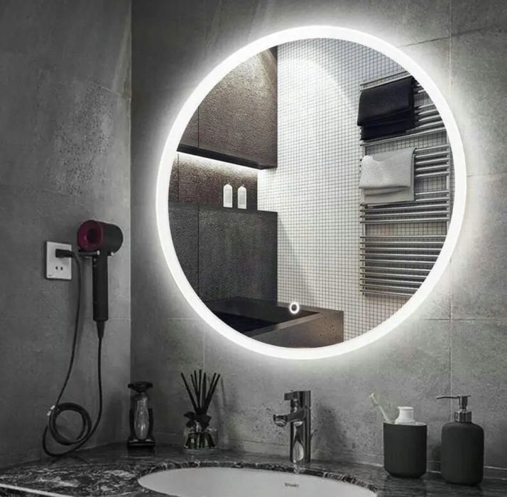 NOWE Lustro podświeltane LED 90 80 60 i 50 cm