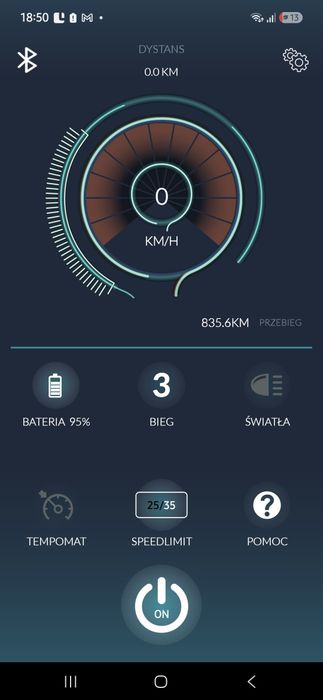 Hujalonga Elektryczna Motus Scooty 10Plus