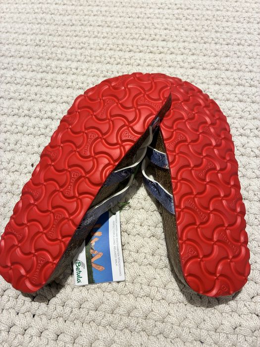 Betula by Birkenstock profilowane klapki japonki