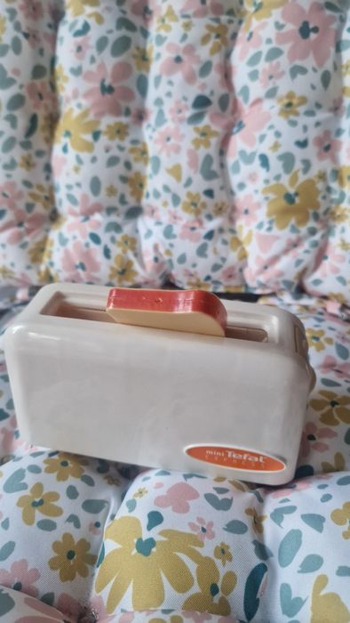 Mini tefal toster i szybkowar garnek agd dla dzieci