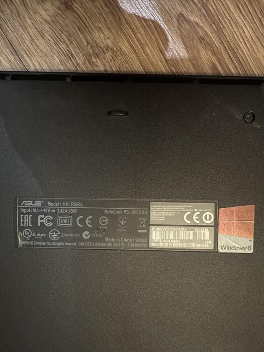 Laptop Asus R556L | I5 | 8GB RAM | SSD +1TB HDD