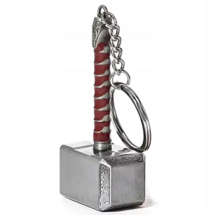 Brelok Breloczek Mjolnir Młot Thora Marvel Avengers Czerwony kod A53