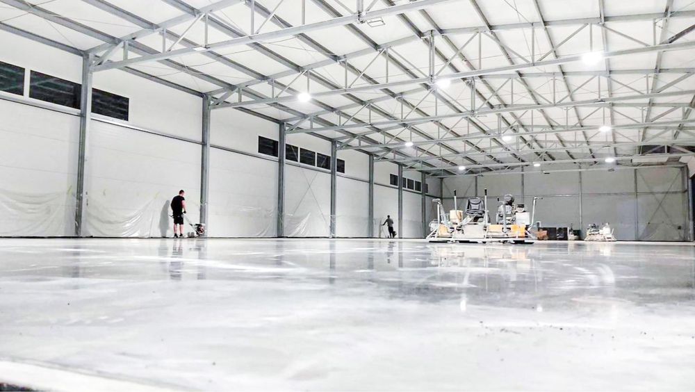 Posypka impregnat do betonu posadzek wylewek przemysłowych zacieranych