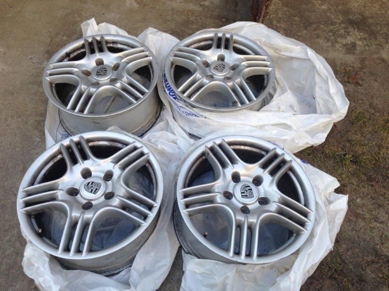 4 x felga 18” Porsche cayenne S felgi aluminowe