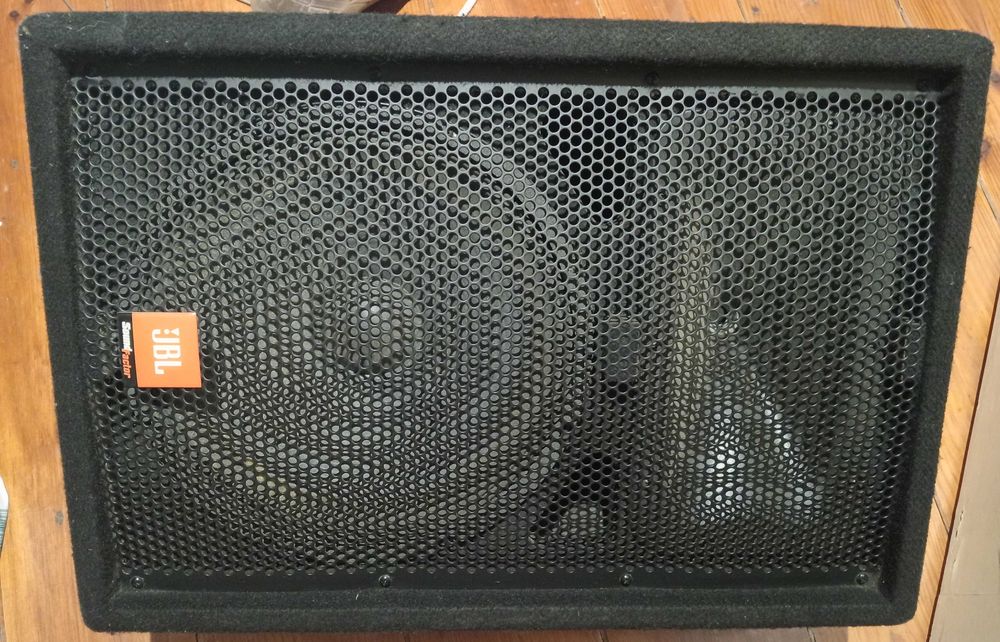 Par Colunas JBL Sound Factor SF12Mi Kit Completo Suportes