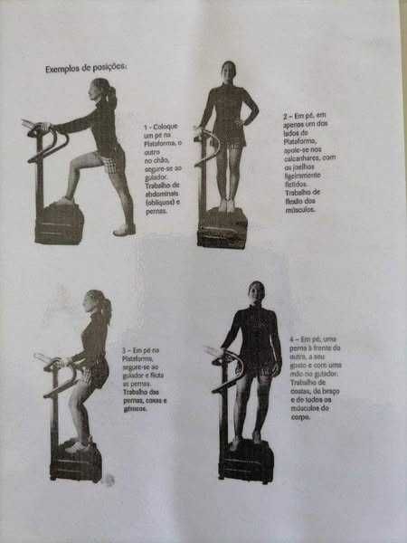 Maquina vibratória FAT DRAINER para bem estar físico