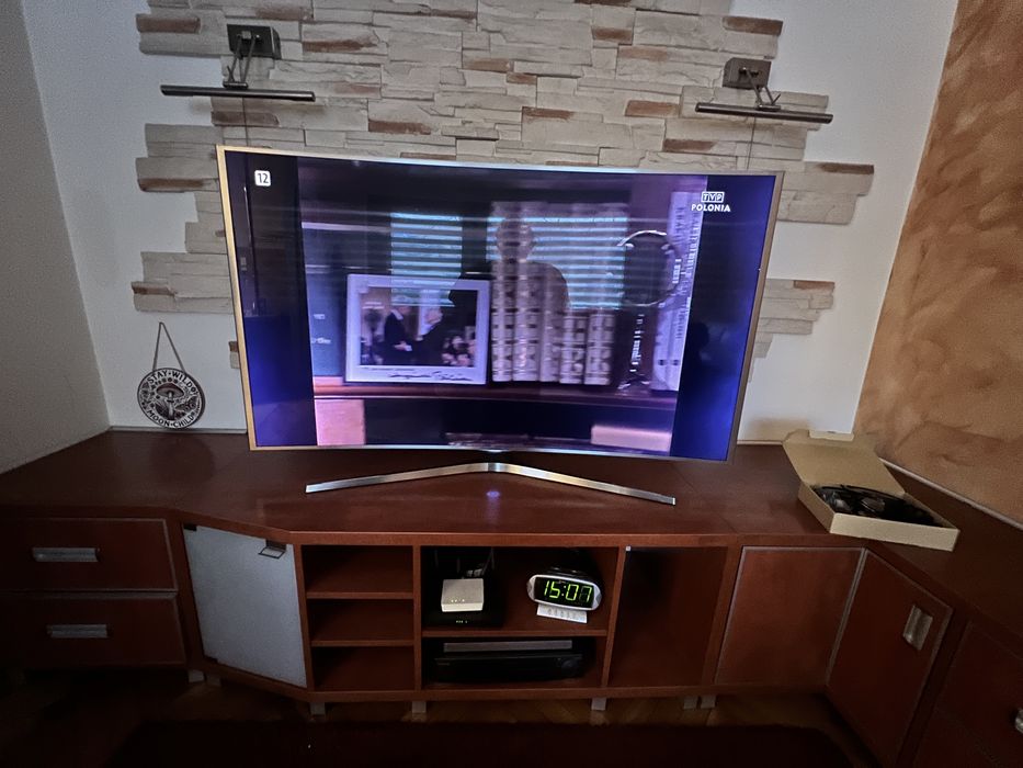 Samsung UE65JS9000L okulary 3D stacja dokująca