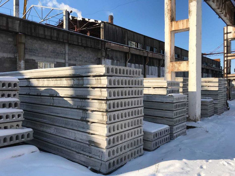 Плити перекриття залізобетонні від виробника, доставка