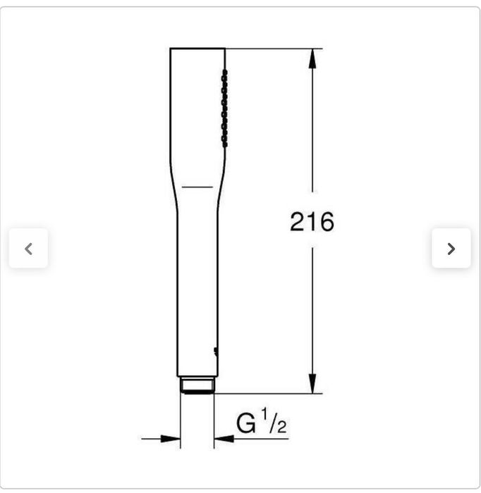 3 Chuveiros de mão Grohe Euphoria Cosmopolitan