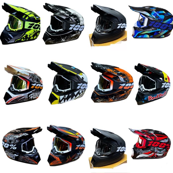 Эндуро кроссовый мото шлем мотошлем для квадроцикла