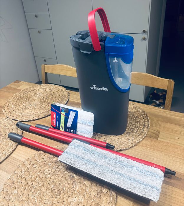 Mop Vileda H2pro dwukomorowy + wklad