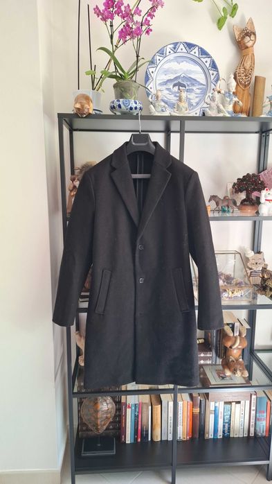 Sobretudo/casaco Zara preto Homem