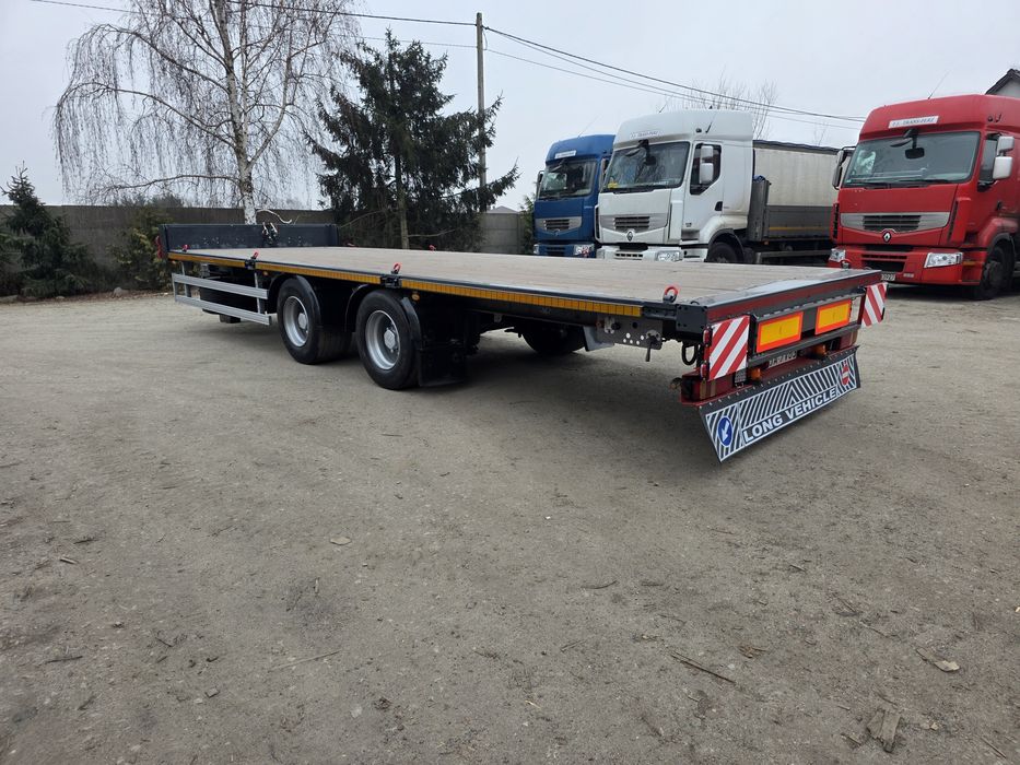 Przyczepa tandem niskopodwozie SAMRO