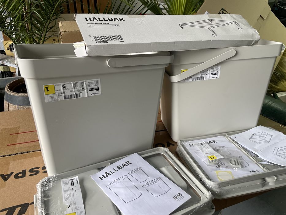 Kosz z pokrywka Ikea