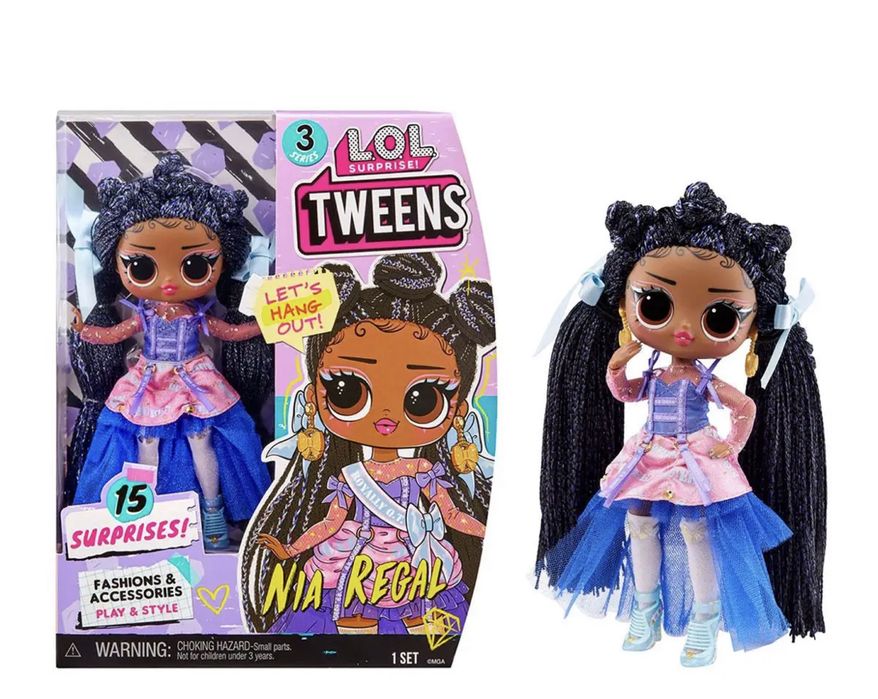 Кукла Лол Твинс Ніа Ниа Ригал LOL Surprise Tweens Nia regal лялька: 730 ...