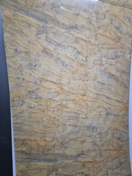 PVC  Folha UV - Mármore Amarelo
