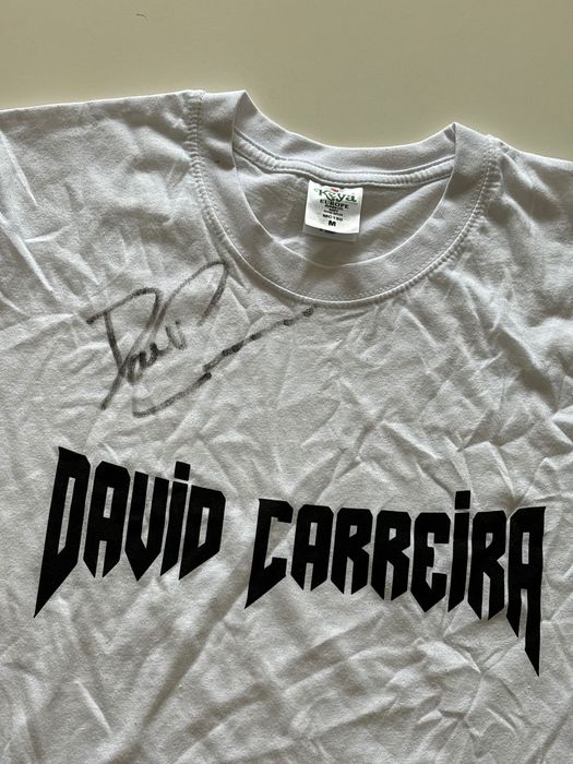 Tshirt autografada David Carreira