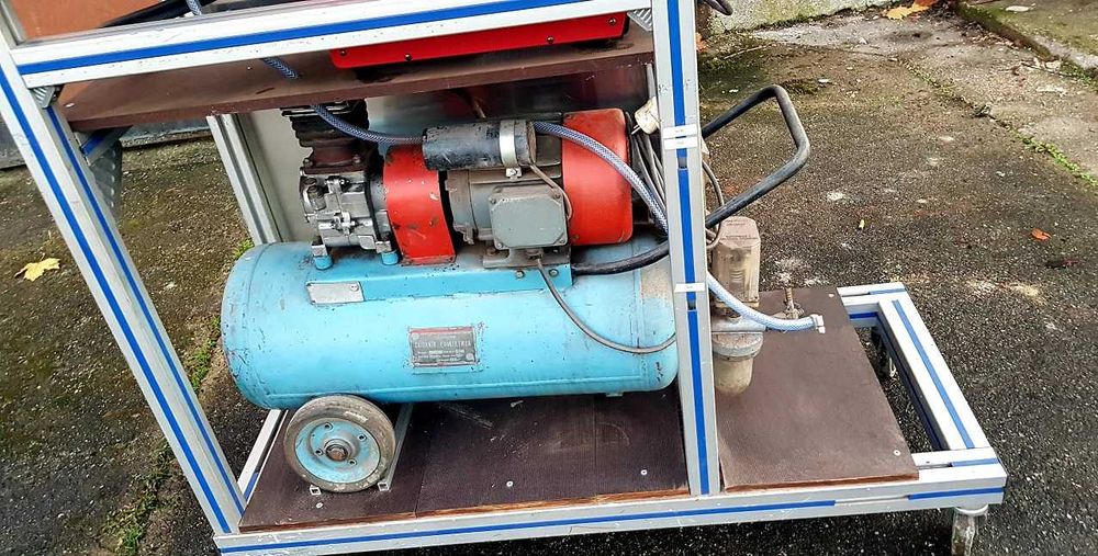 Przecinarka plazmowa IDEAL Plasma 40 NOWA Sprężarka komplet wózek