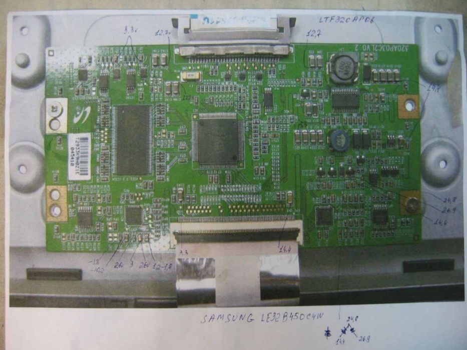 Placa TCon 320AP03C2LV0.164409312879106124