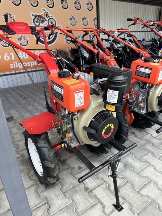 Мотоблок дизель ZUBR 7 к.с. +Фреза