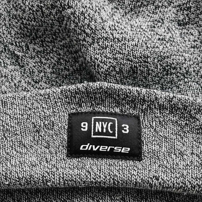 Czapka Zimowa Szara Pompon NYC Converse Streetwear