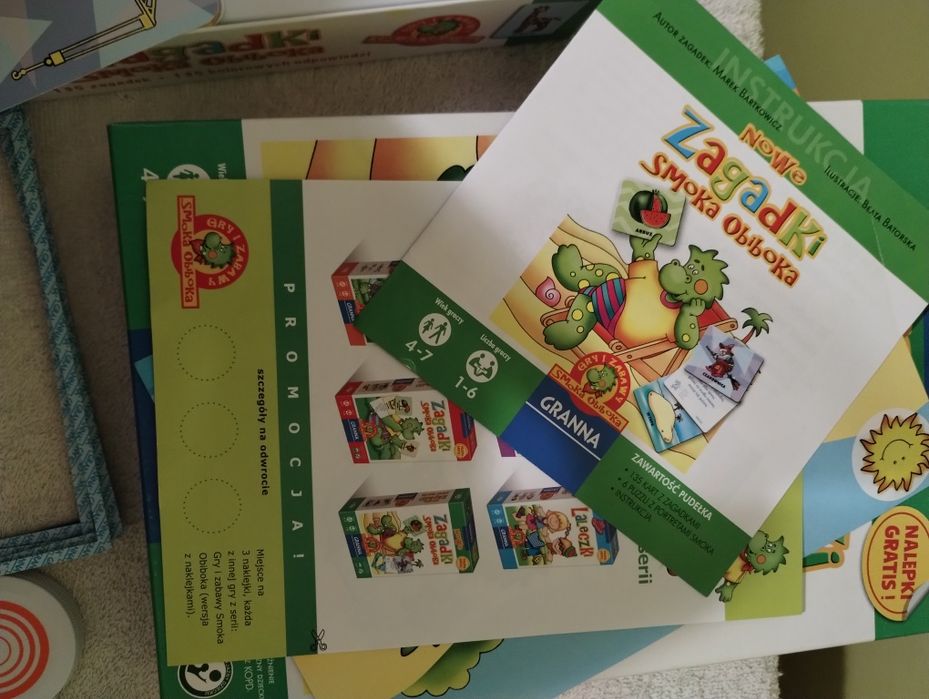 Gra zagadki smoka obiboka firmy Granna
