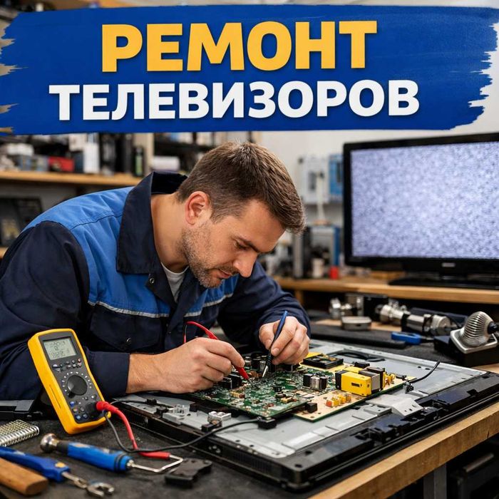 Ремонт телевизоров — качественно и с гарантией!
