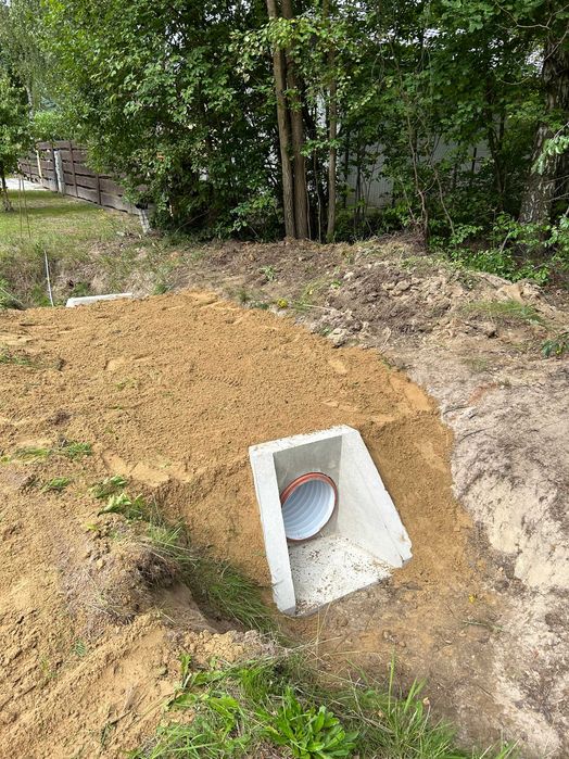 Prace ziemne przepusty niwelacja terenów