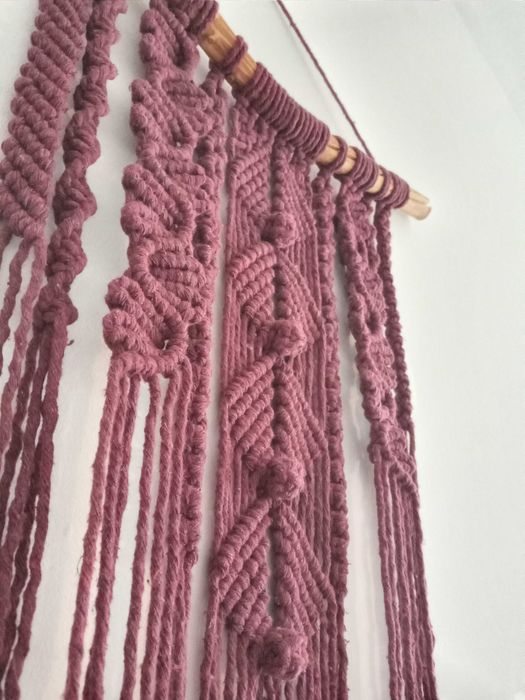 Painel Macrame Peça Artesanal