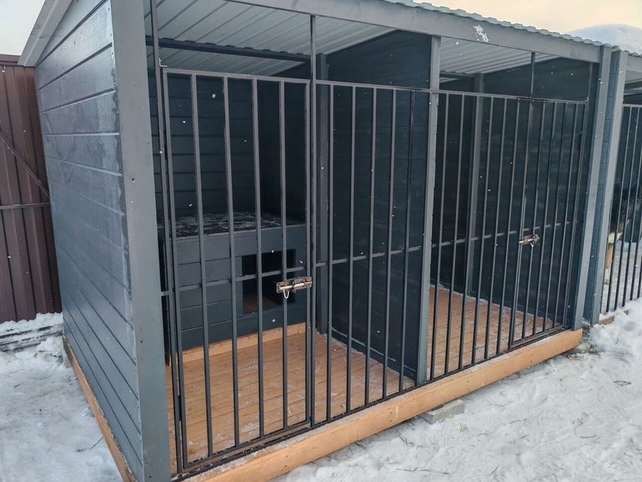 Вольер для собак,двойной 3*2 метра. Доставка,монтаж.