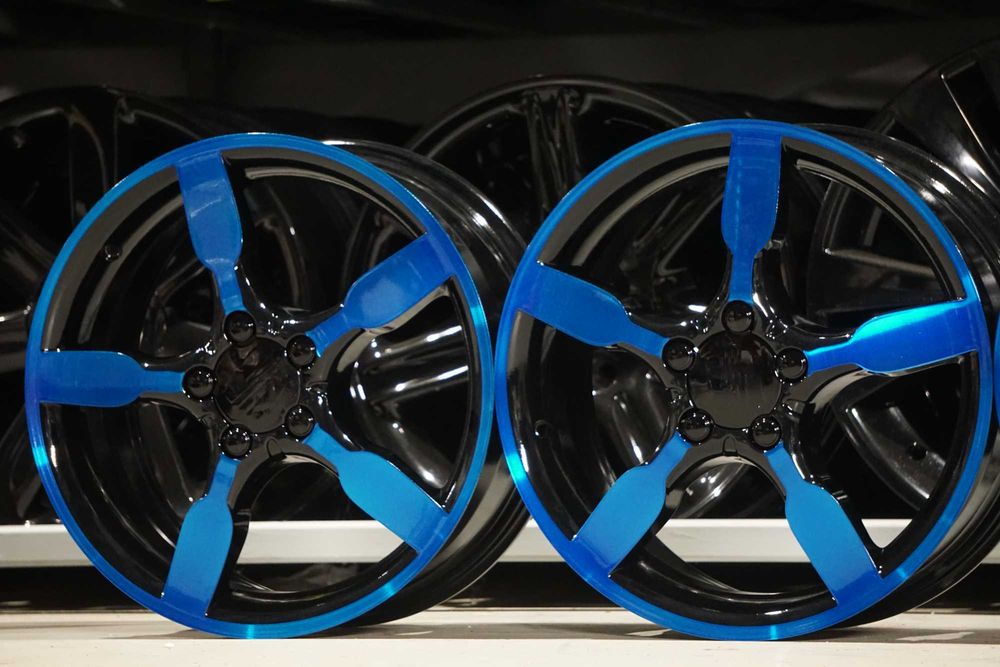 Alufelgi oryginał Seat 5x112 7Jx17 et56 cb57,1mm candy blue cnc