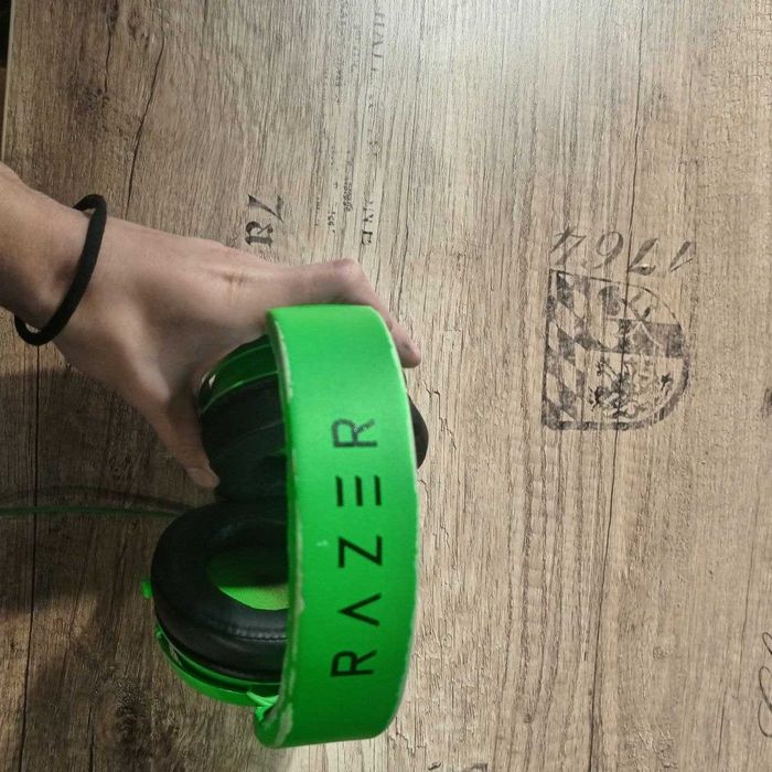 Гарнітура дротова ігрова Razer Kraken Multi Platform Green
