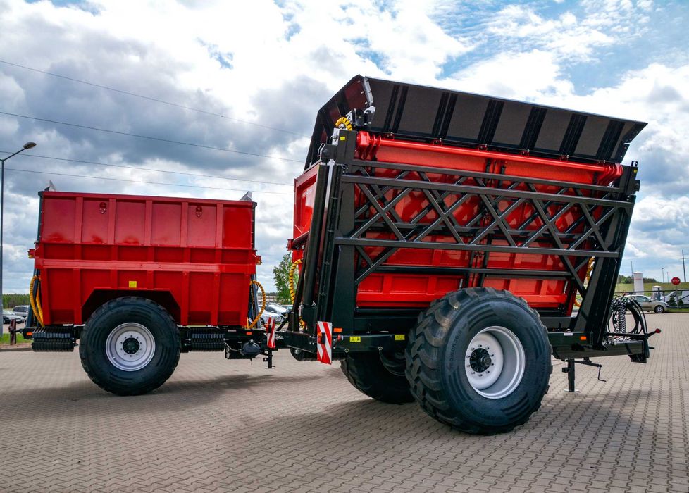 Wóz samowyładowczy METAL-TECH RAPID Revolution 15m3 | Przeładowcza