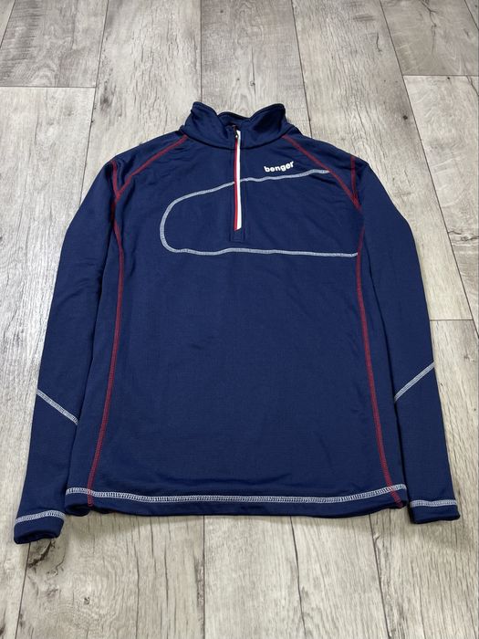 Banger кофта лонгслив M размер на флисе толстовка трекинговая синяя