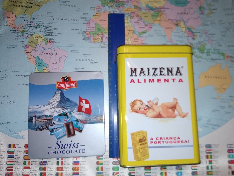 Caixas de metal para coleccionadores