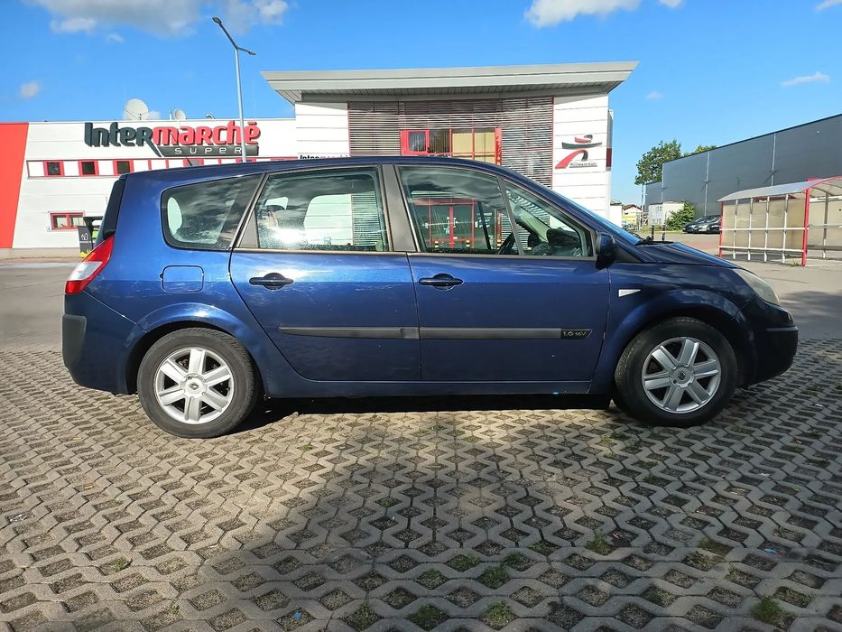 Renault Grand Scenic 1.6 16V + LPG | Klima | Tempomat | Hak | Wersja 7-os