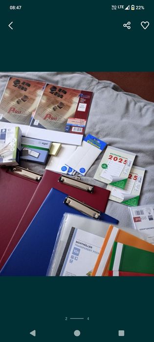 Artykuły biurowe i szkolne