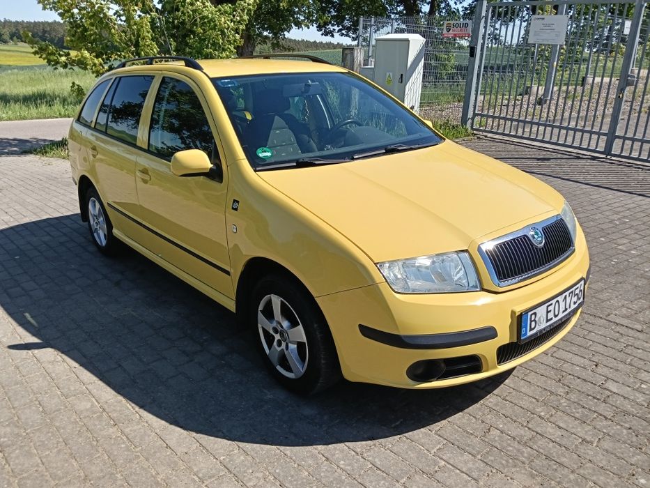 Skoda Fabia combi lift 1.4 benz klima alufelgi hak