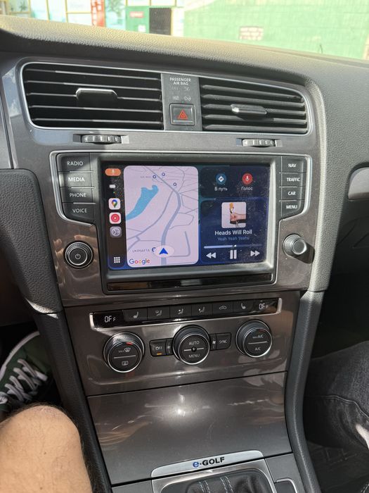 Беспроводной Apple CarPlay Android Auto адаптер Карплей Андроид Авто