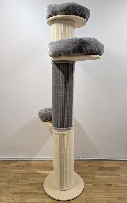 Natural Paradise Drapak Słupek Dla Kota Jasmine XXL Kremowy OGROMNYusz