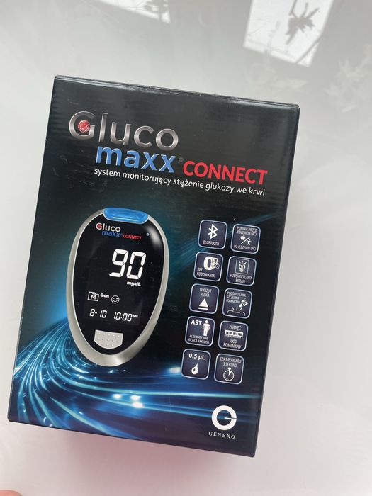 Glugometr Gluco maxx connect