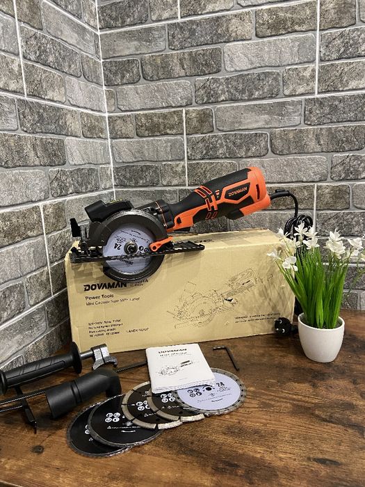 Пила циркулярна, міні пила, DOVAMAN MCS01A 710W 115мм Amazon