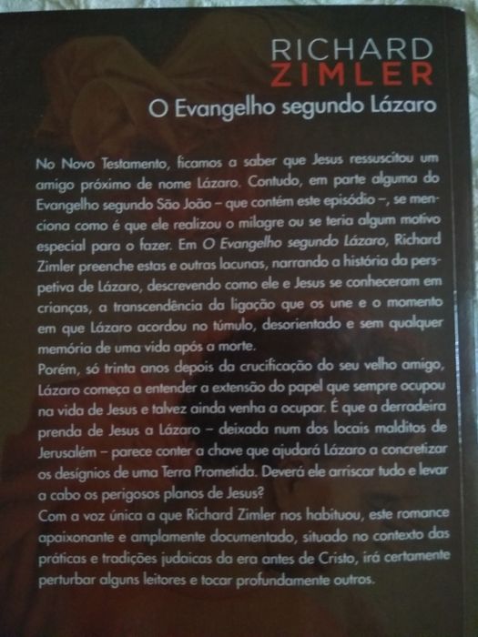 Richard Zimler_ O Evangelho segundo Lázaro