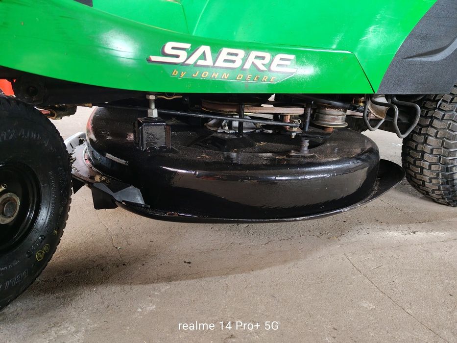 Kosiarka traktorek John Deere castel Gardena sabo