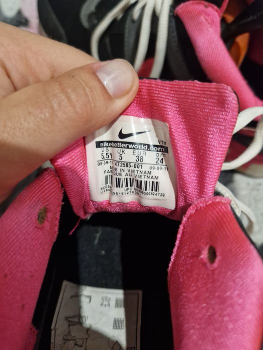 Кроссовки найк nike air max 38 р 24 см в хорошем состоянии